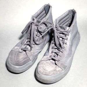 Vans SK8 Hi Re-Issue Grey Mono Tornado Zipper